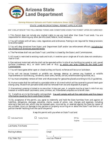 Sporting Licenses & Use Of State Land Permits .